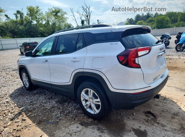 3GKALTEG0PL164305 2023 GMC TERRAIN Белый Задняя левая четверть