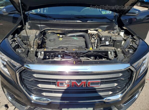 3GKALTEG1PL215147 2023 GMC TERRAIN Black Widok komory silnika
