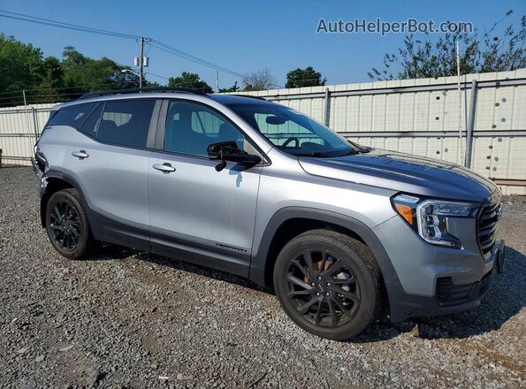 3GKALTEG1RL105119 2024 GMC TERRAIN Gray Przód prawy