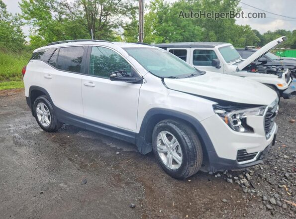 3GKALTEG1RL254582 2024 GMC TERRAIN White Przód prawy