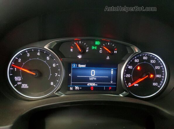 3GKALTEG2RL124827 2024 GMC TERRAIN Black Սարքավորումների վահանակի տեսք