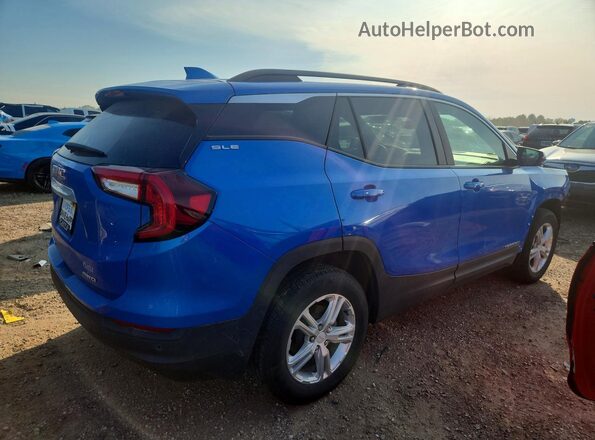 3GKALTEG2RL153096 2024 GMC TERRAIN Blue Задня права чверть