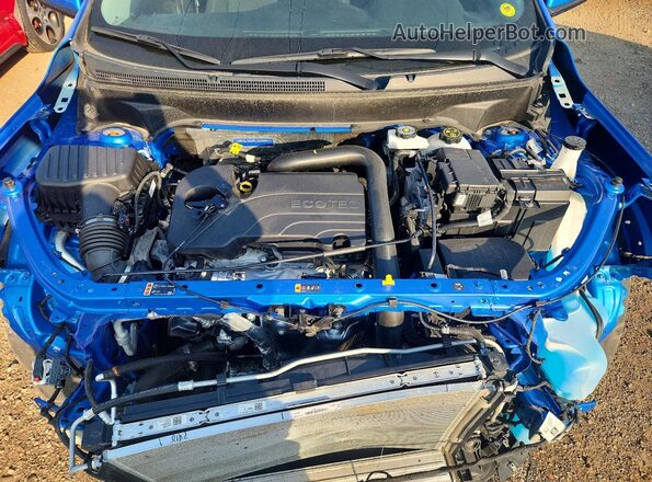 3GKALTEG2RL153096 2024 GMC TERRAIN Blue Вид задньої частини салону