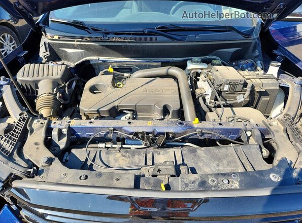 3GKALTEG3PL125062 2023 GMC TERRAIN Blue Вид підкапотного простору