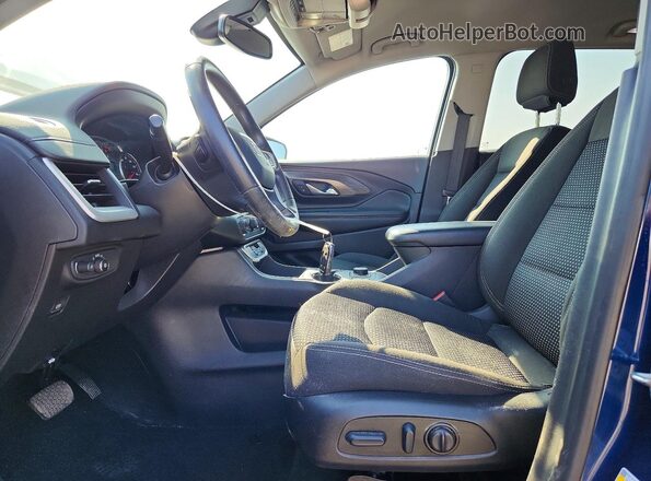 3GKALTEG3PL125062 2023 GMC TERRAIN Blue Вид салону спереду