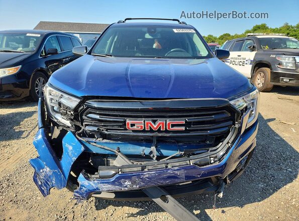 3GKALTEG3PL125062 2023 GMC TERRAIN Blue Вид спереду