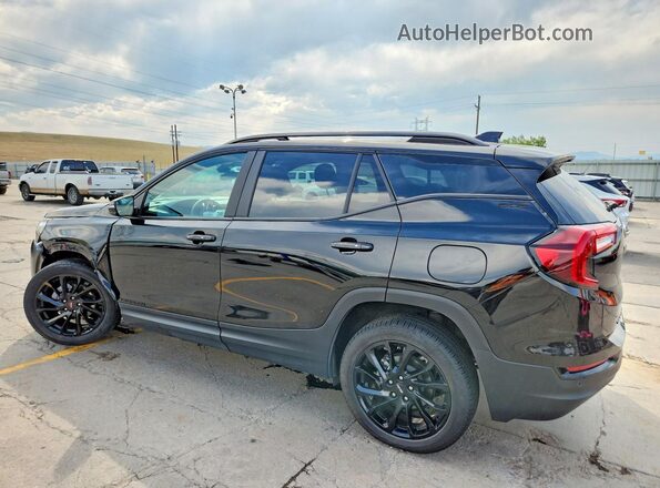 3GKALTEG4PL166056 2023 GMC TERRAIN Black Rear left
