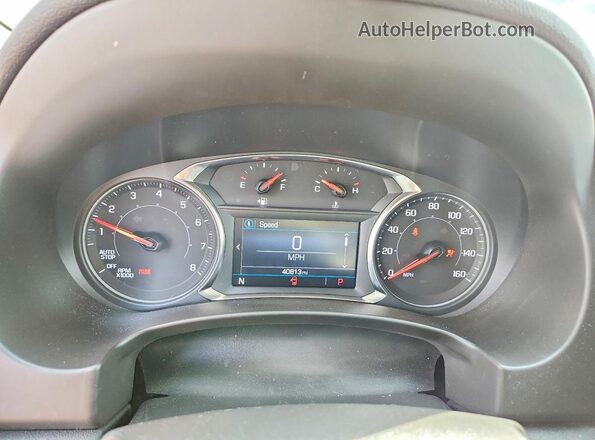 3GKALTEG4PL166056 2023 GMC TERRAIN Black Instrument cluster view