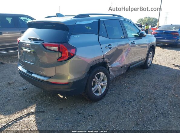 3GKALTEG4RL147736 2024 GMC TERRAIN Silver Tył prawy