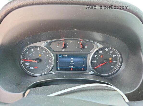 3GKALTEG5RL176758 2024 GMC TERRAIN Blue Instrument cluster view