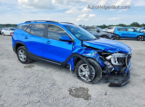 3GKALTEG5RL176758 2024 GMC TERRAIN Blue Front right