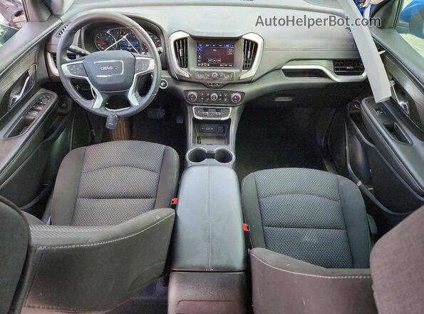 3GKALTEG5RL176758 2024 GMC TERRAIN Blue Dashboard view
