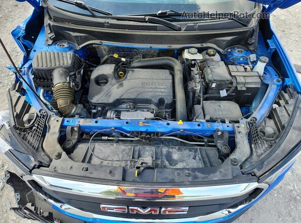 3GKALTEG5RL176758 2024 GMC TERRAIN Blue Engine compartment view