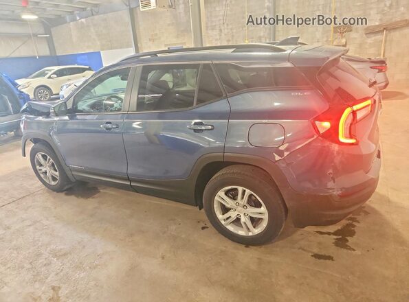 3GKALTEG5RL184844 2024 GMC TERRAIN Blue Tył lewy