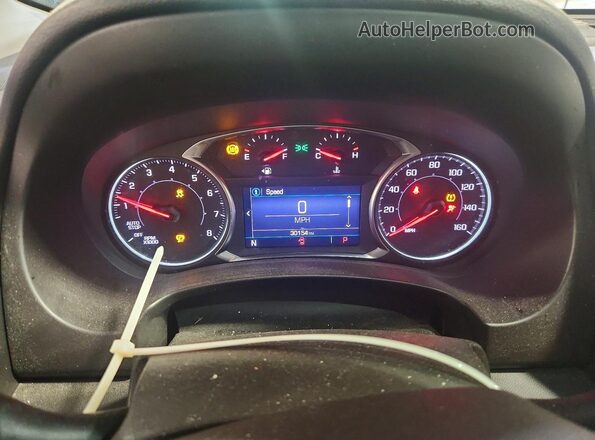 3GKALTEG5RL184844 2024 GMC TERRAIN Blue Widok zestawu wskaźników