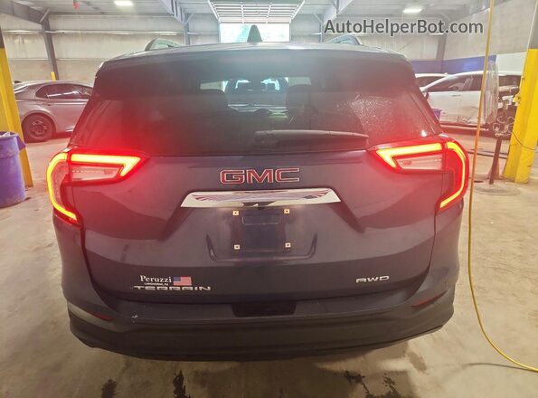3GKALTEG5RL184844 2024 GMC TERRAIN Blue Widok z tyłu