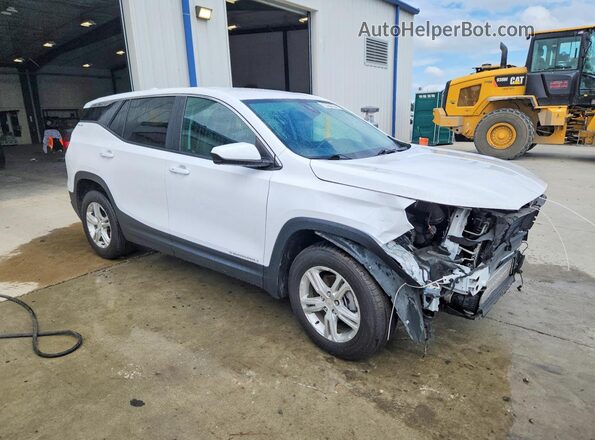 3GKALTEG7RL297131 2024 GMC TERRAIN Белый Передняя правая четверть