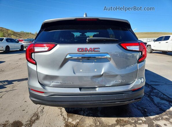 3GKALTEG7RL307933 2024 GMC TERRAIN Gray Rear view