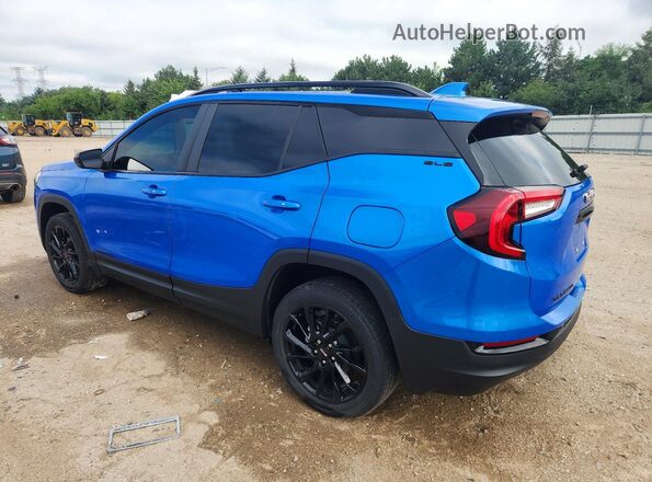 3GKALTEG8RL248861 2024 GMC TERRAIN Blue Задня ліва чверть