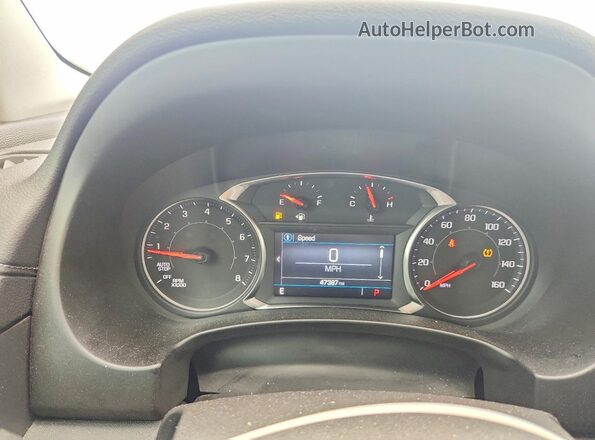 3GKALTEG8RL248861 2024 GMC TERRAIN Blue Вид щитка приладів
