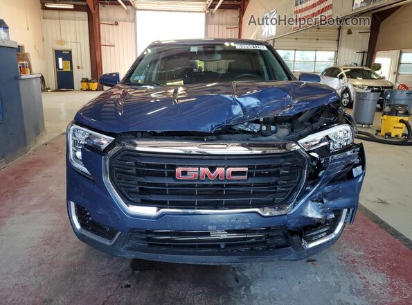 3GKALTEG9RL378728 2024 GMC TERRAIN Blue Вид наклейки з VIN-кодом
