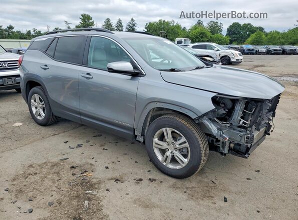 3GKALTEGXRL319395 2024 GMC TERRAIN Gray Delantero derecho