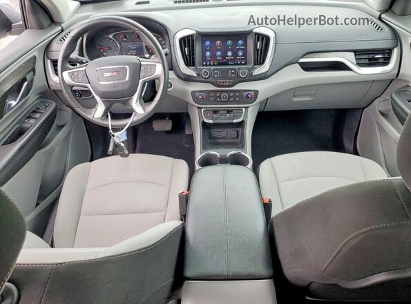 3GKALTEGXRL319395 2024 GMC TERRAIN Gray Vista del salpicadero