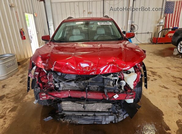 3GKALTEV0JL278035 2018 GMC TERRAIN Red წინა ხედი