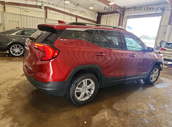 3GKALTEV0JL278035 2018 GMC TERRAIN Red უკანა მარჯვენა
