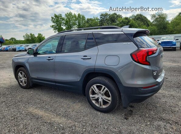 3GKALTEV0KL104449 2019 GMC TERRAIN Gray Rear left