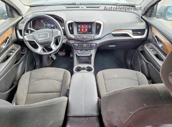 3GKALTEV0KL104449 2019 GMC TERRAIN Gray Dashboard view