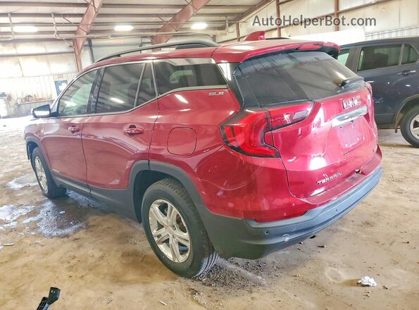 3GKALTEV0KL180754 2019 GMC TERRAIN Burgundy უკანა მარცხენა