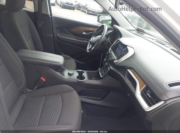 3GKALTEV0KL309284 2019 GMC TERRAIN Белый Вид салона спереди