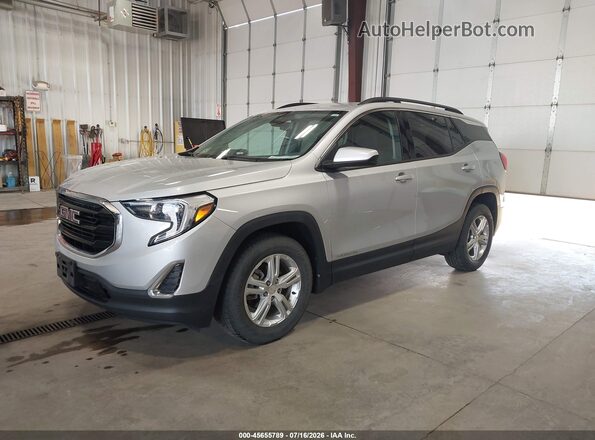3GKALTEV0LL296182 2020 GMC TERRAIN Silver Przód lewy