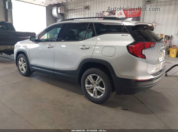 3GKALTEV0LL296182 2020 GMC TERRAIN Silver Tył lewy