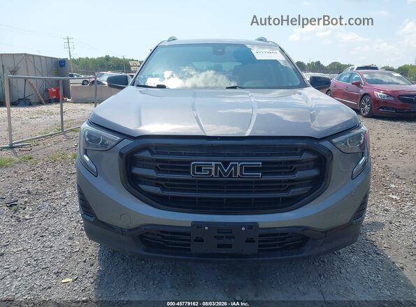 3GKALTEV0ML353546 2021 GMC TERRAIN Gray Vista del cuadro de instrumentos