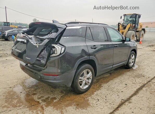 3GKALTEV0ML362196 2021 GMC TERRAIN Gray უკანა მარჯვენა