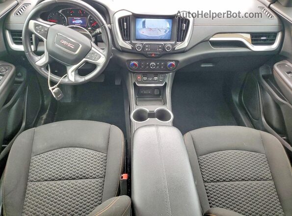 3GKALTEV0ML362196 2021 GMC TERRAIN Gray წინა პანელის ხედი