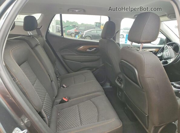 3GKALTEV0ML362196 2021 GMC TERRAIN Gray უკანა სავარძლების ხედი