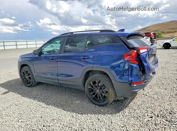 3GKALTEV0NL174487 2022 GMC TERRAIN Blue Tył lewy