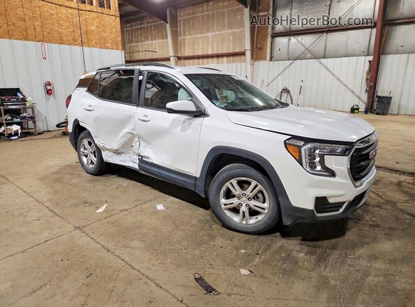 3GKALTEV0NL284200 2022 GMC TERRAIN White Front right