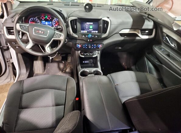 3GKALTEV0NL284200 2022 GMC TERRAIN White Dashboard view