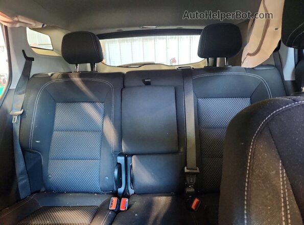 3GKALTEV0NL284200 2022 GMC TERRAIN White Rear seats view