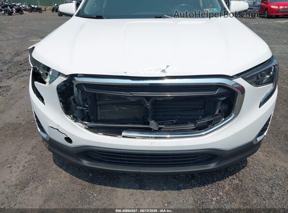 3GKALTEV1JL276455 2018 GMC TERRAIN Белый Вид спереди