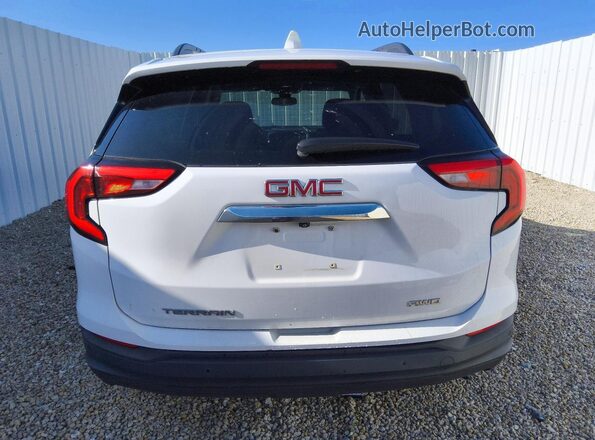 3GKALTEV1LL216467 2020 GMC TERRAIN White Հետևի տեսք