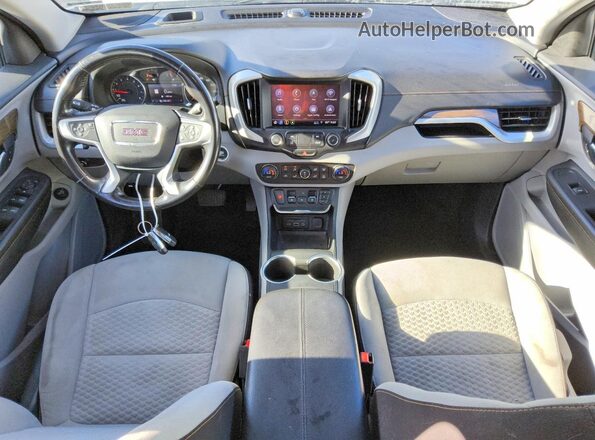 3GKALTEV1LL216467 2020 GMC TERRAIN White Առջևի վահանակի տեսք