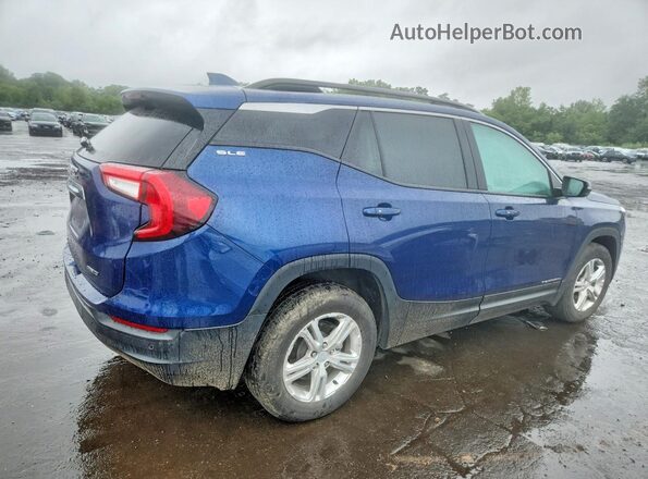 3GKALTEV1NL309864 2022 GMC TERRAIN Blue Հետևի աջ