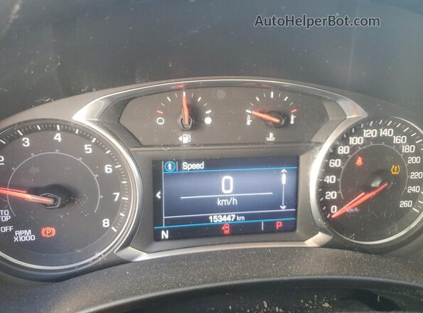 3GKALTEV2KL112956 2019 GMC TERRAIN Black Widok zestawu wskaźników