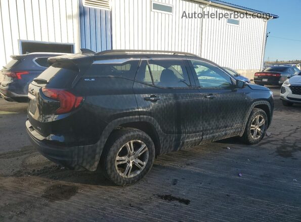 3GKALTEV2KL112956 2019 GMC TERRAIN Black Tył prawy