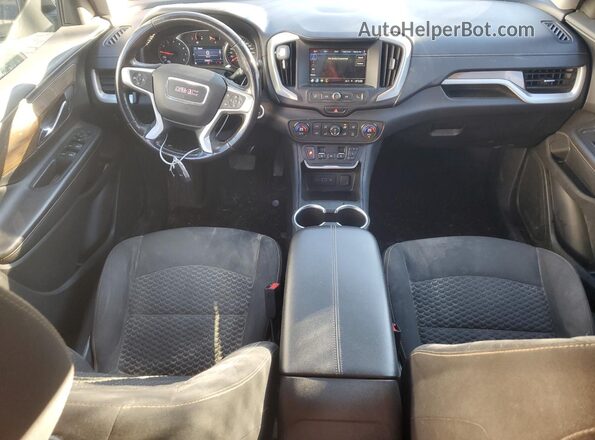3GKALTEV2KL112956 2019 GMC TERRAIN Black Widok deski rozdzielczej